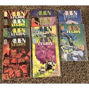 (8) Alien Legion‎ Vol. 2 1988 10 Comic Lot Epic Comics